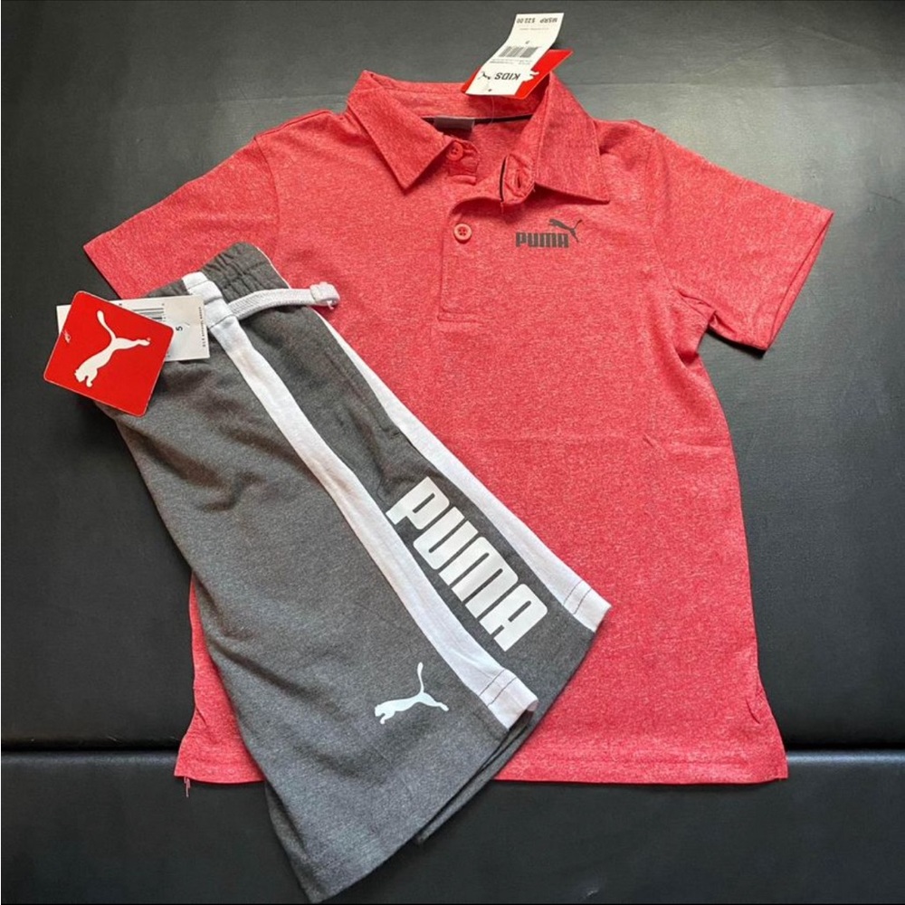 NWT Puma Activewear Set Boys Size 5
